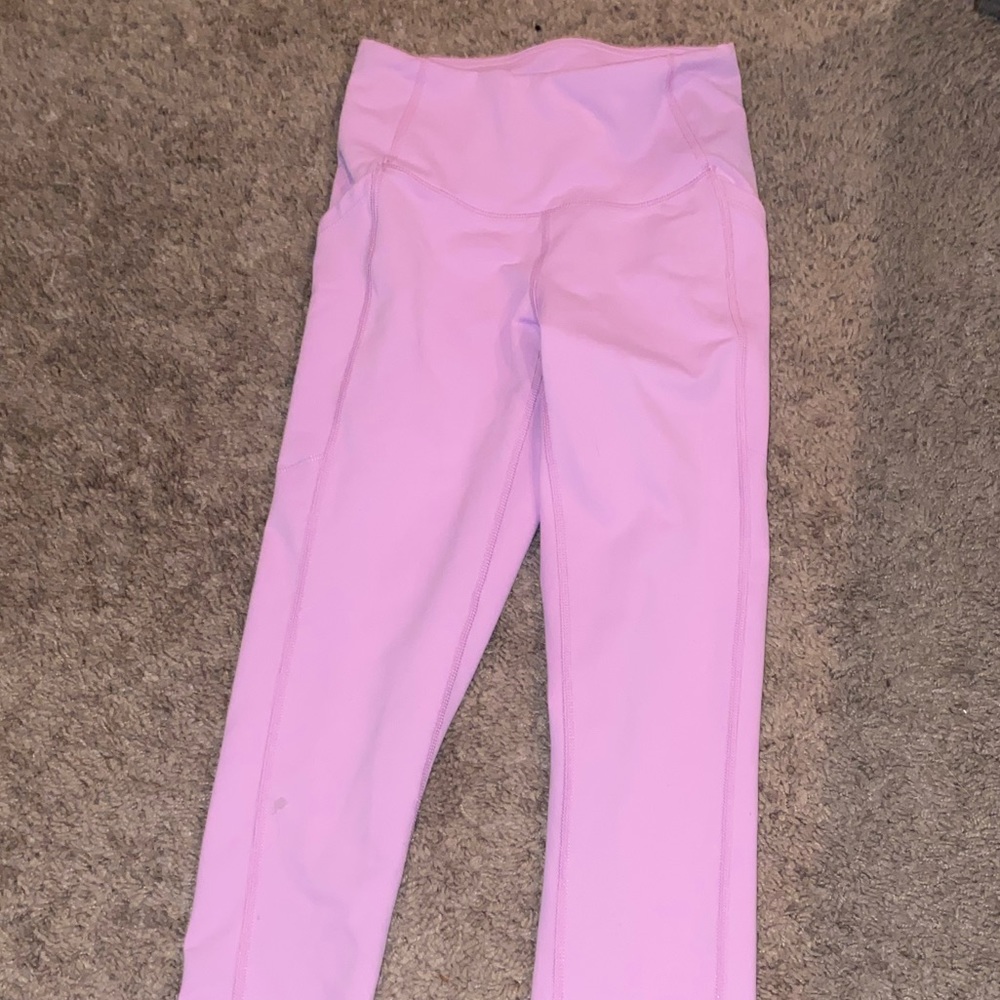 pink leggings